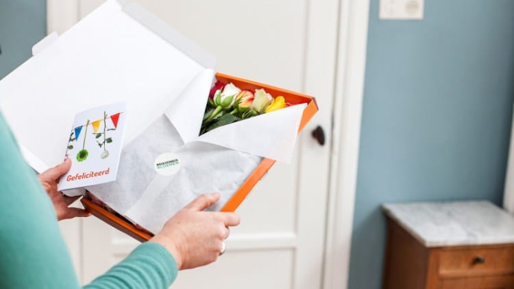 Brievenbus Bloemen Cadeau Idee