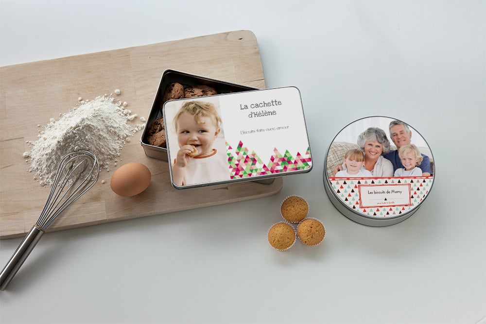 Persoonlijke Koekentrommels cadeau voor oma