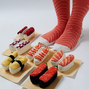 Sushi cadeau ideeen. Van pakketten, tot en met sokken.