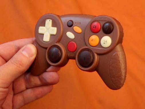 chocolade game controller cadeautje