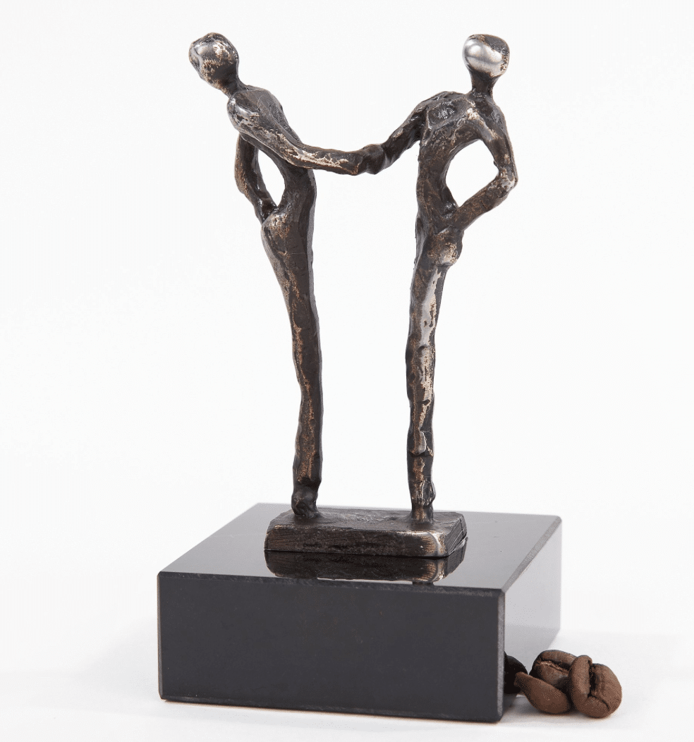 Bedankt beeldje cadeau