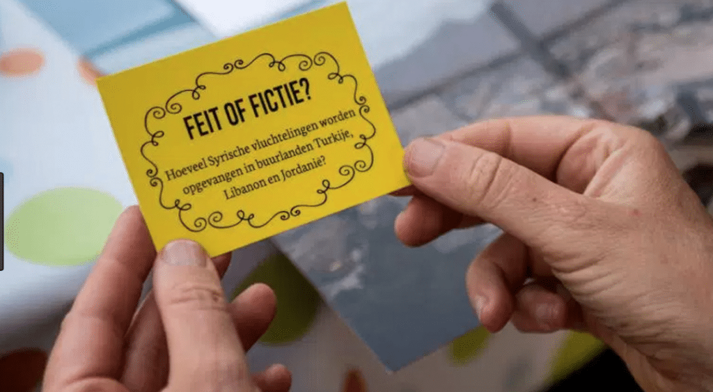 Feit of Fictie spel cadeau