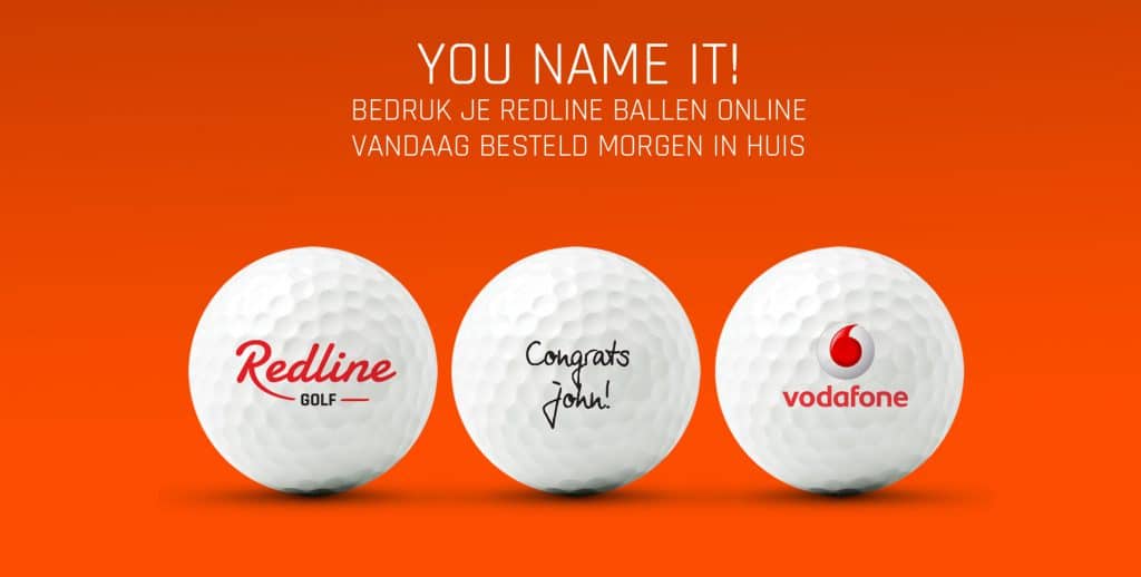 Golfbal bedrukken