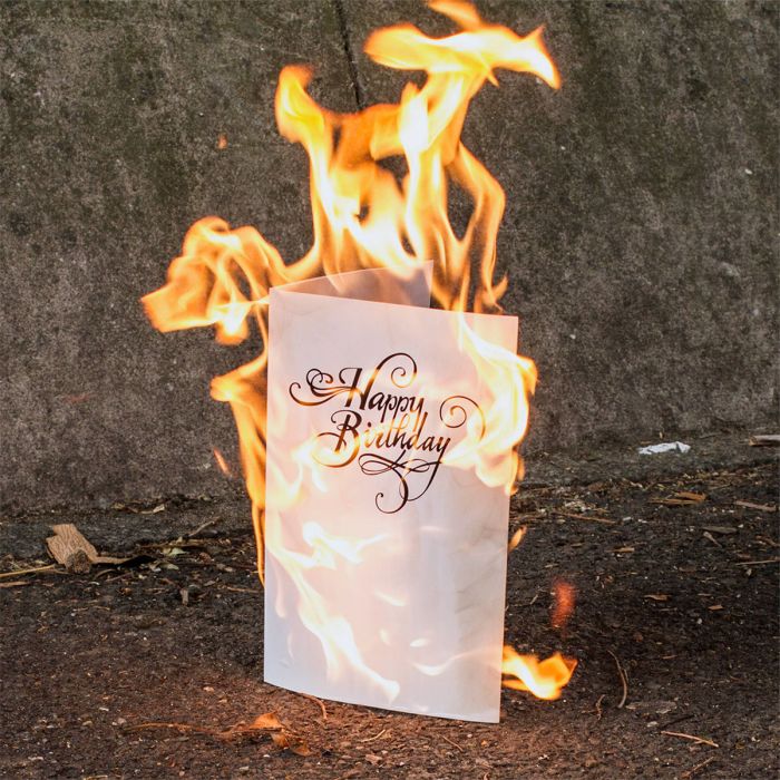 Irritante verjaardagskaart