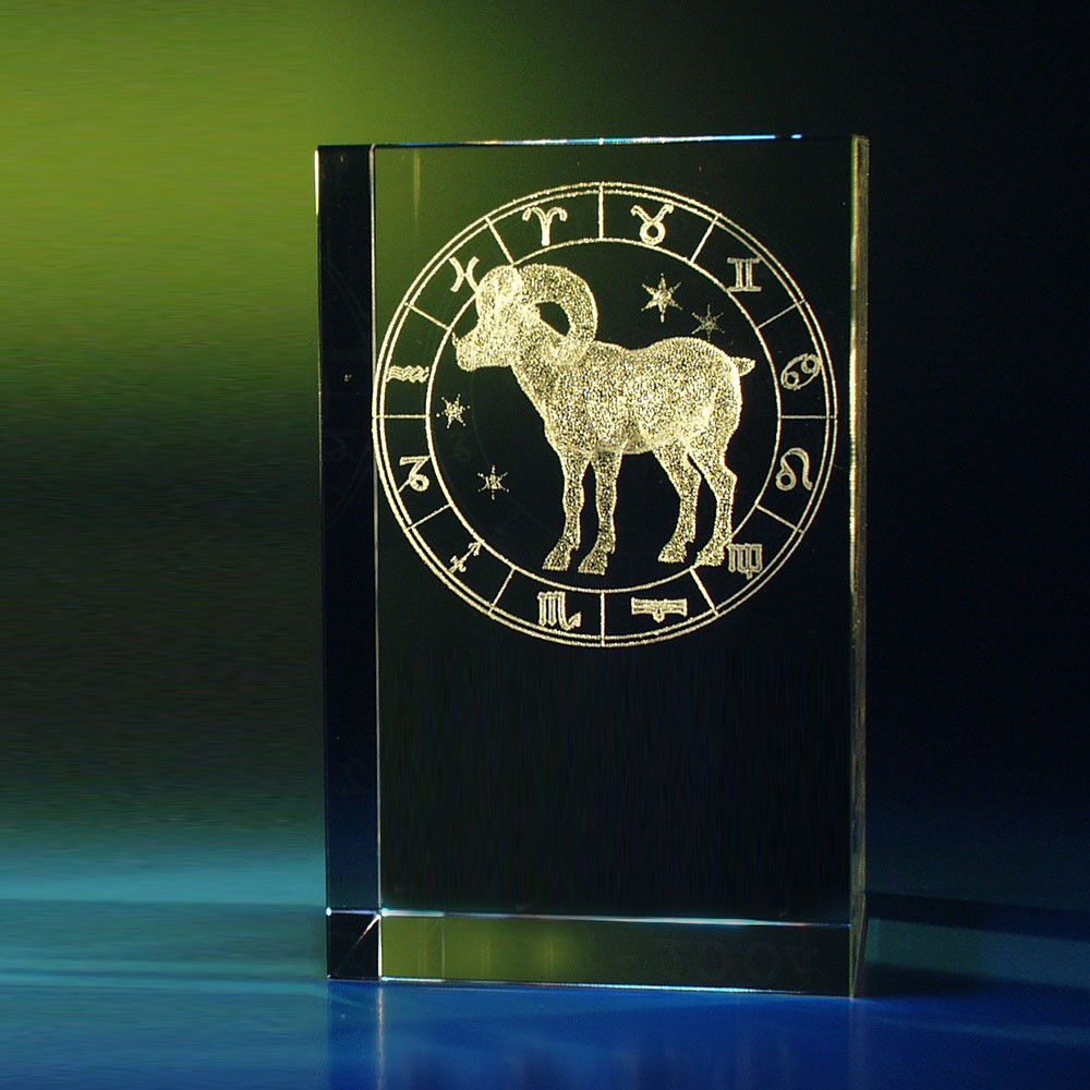 Sterrenbeeld in glas