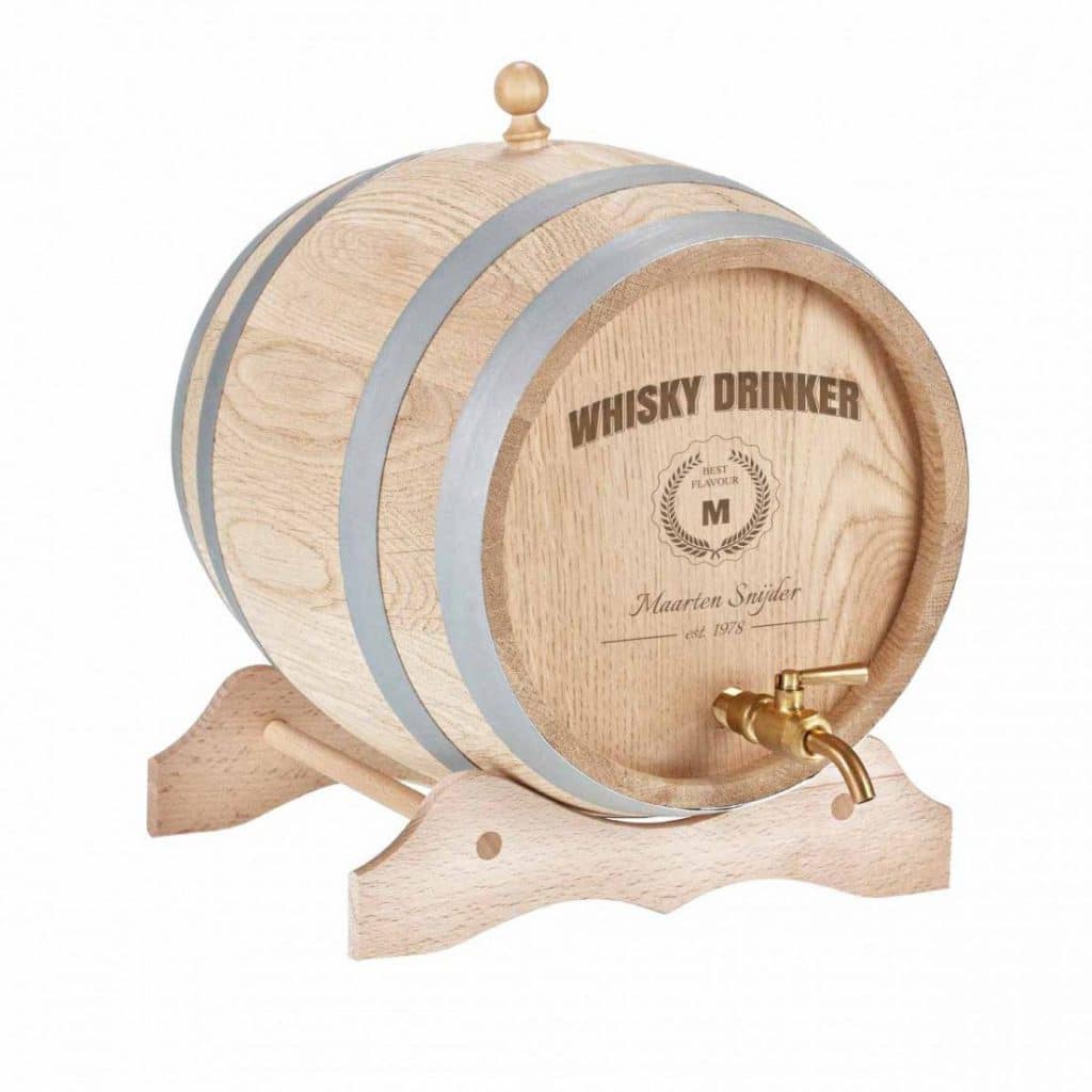 Whiskyvat plus gravure