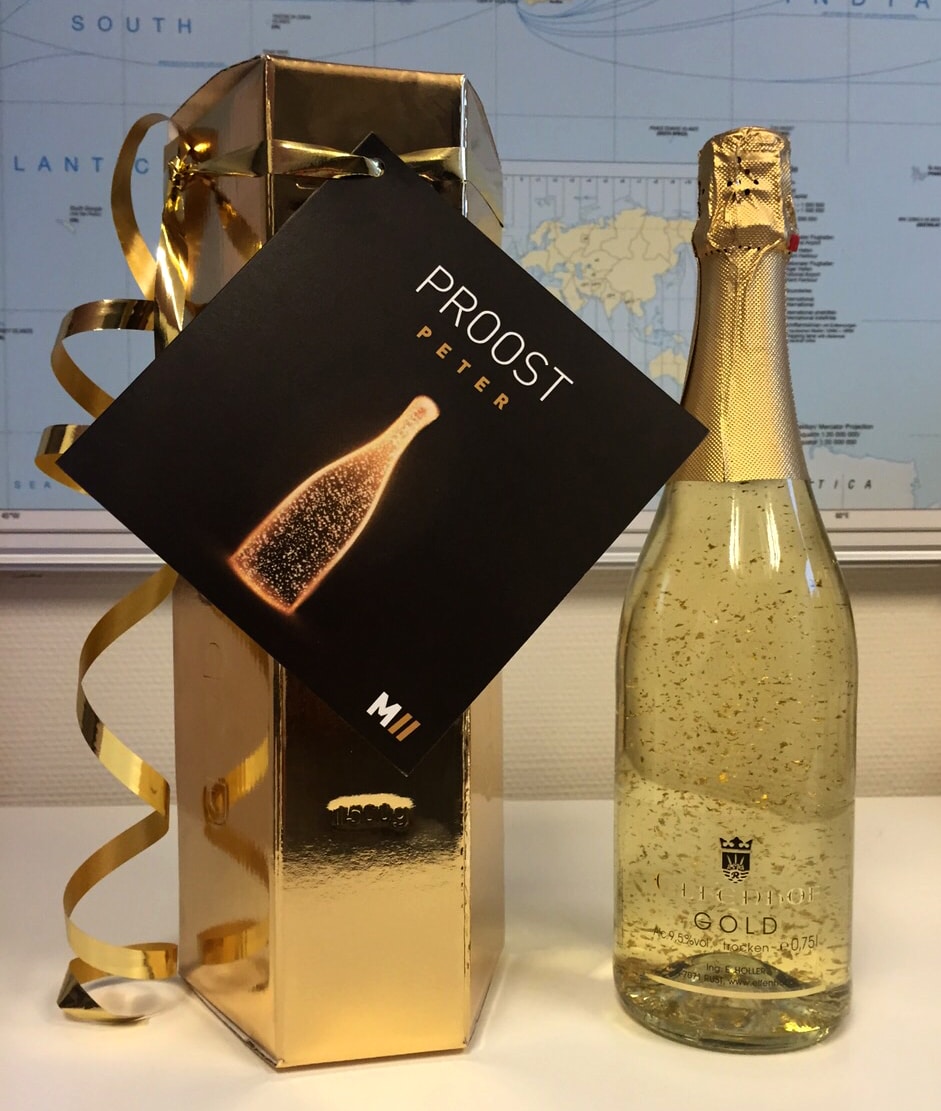 prosecco goudvlokken